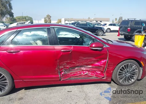 2016 Lincoln Mkz Hybrid из США, поврежденный, VIN 3LN6L2LU8GR626042